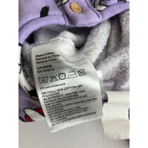 H&M Purple Disney Baby Girl 12 Months One Piece Outfit - Picture 5 of 6